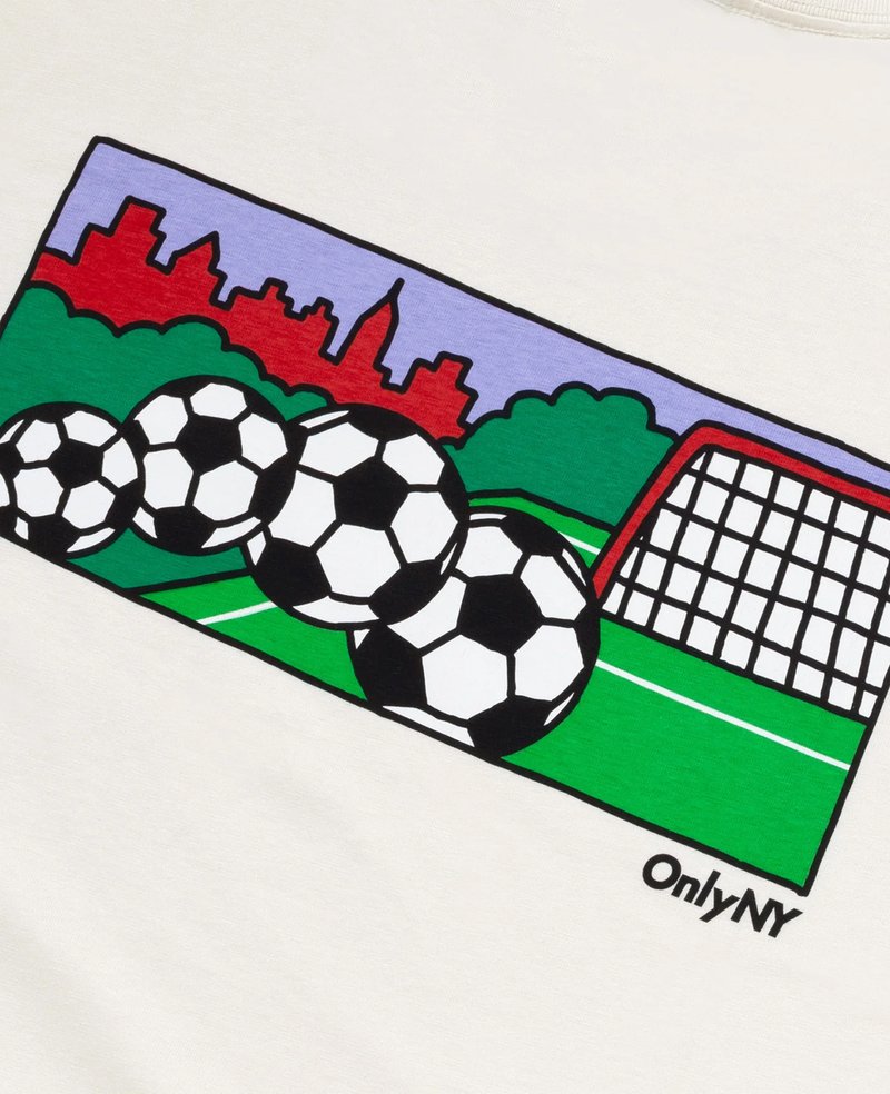 Only NY City Soccer Pocket Tee