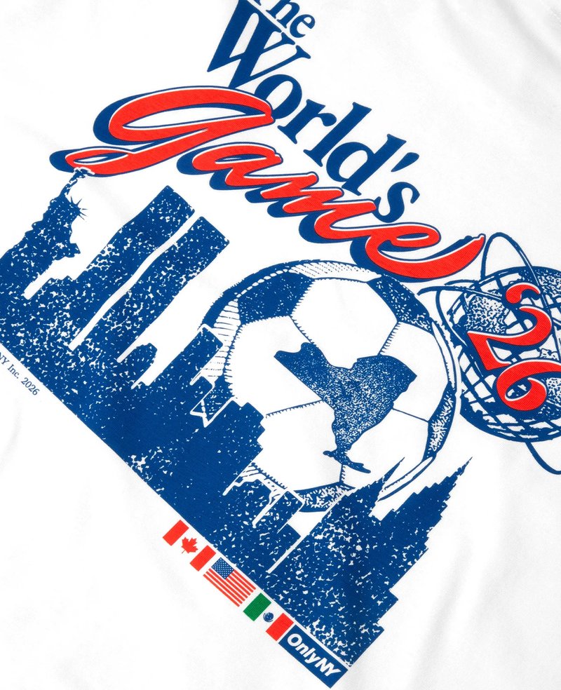 Only NY The World's Game Tee