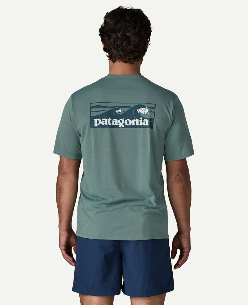 Patagonia Cap Cool Daily Shirt - Boardshort Logo
