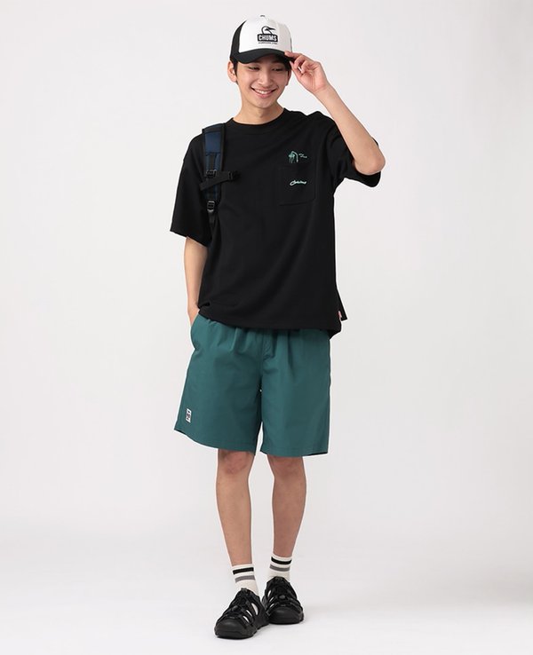 Chums Japan CD Post-Run Bath Pocket T-Shirt