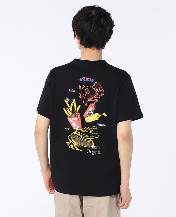 Chums Japan Anti-Bug Fast Food Pocket T-Shirt