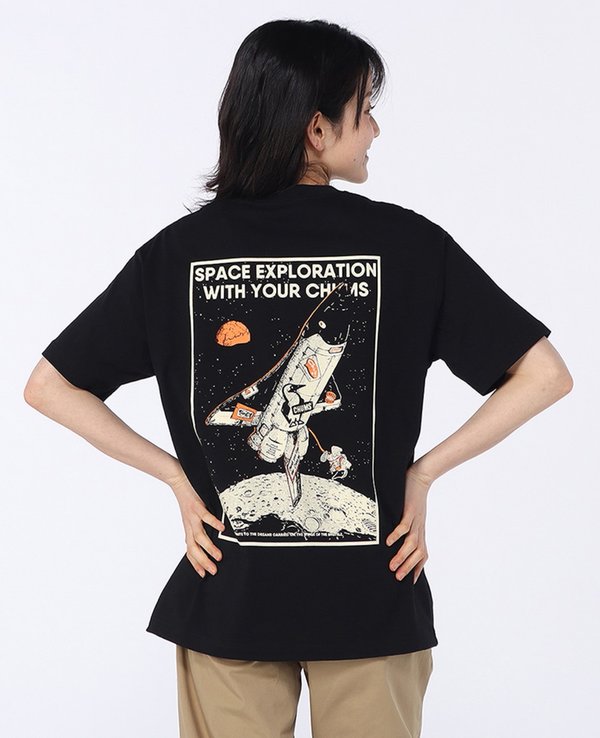 Chums Japan Space Booby Spaceship Pocket T-Shirt