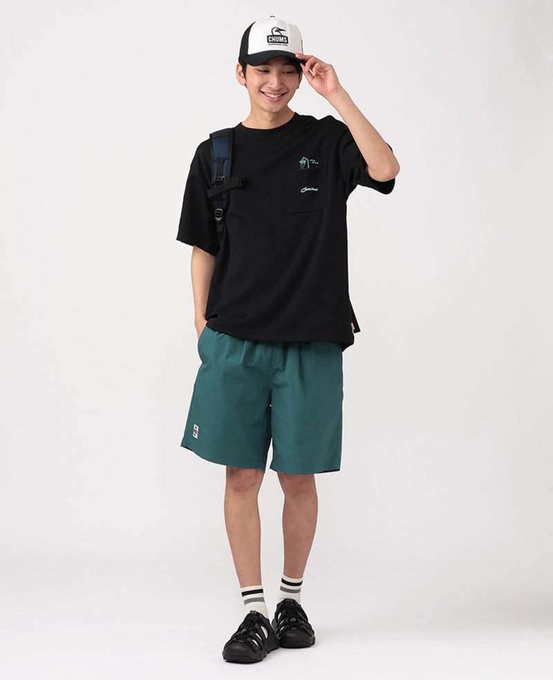 Chums Japan CD Post-Run Bath Pocket T-Shirt