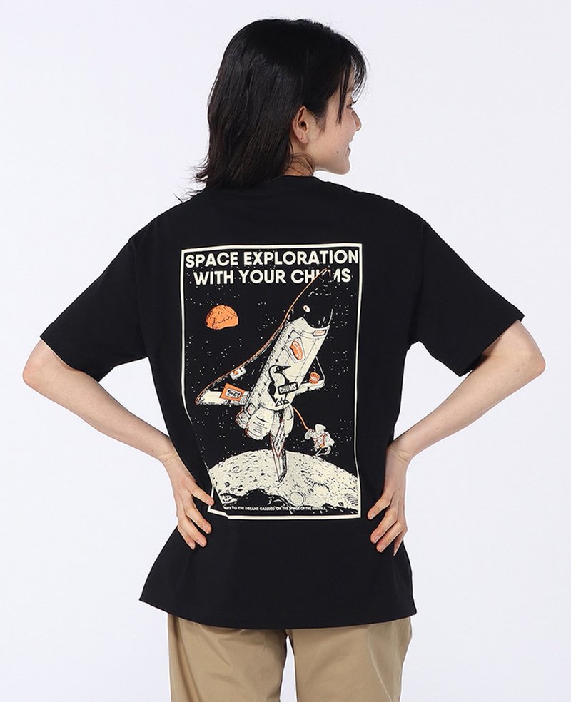 Chums Japan Space Booby Spaceship Pocket T-Shirt