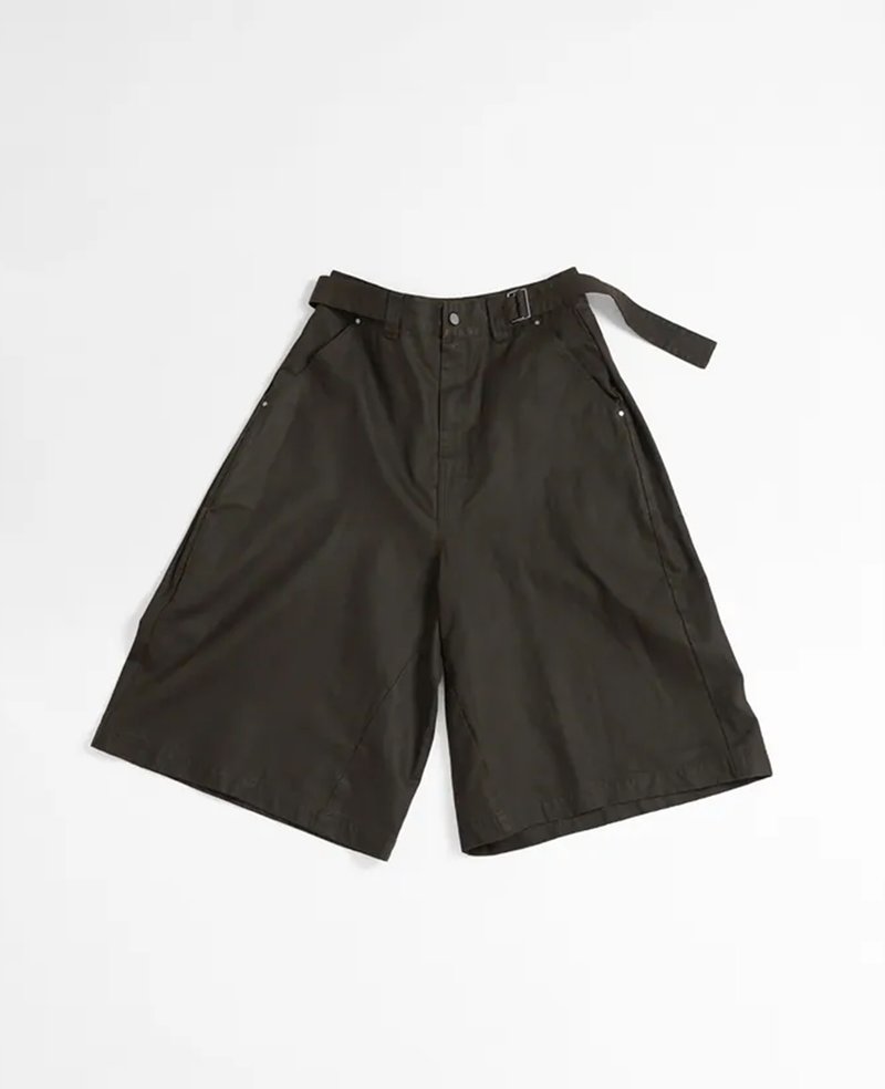MELSIGN Cropped Drapey Baggy Pants