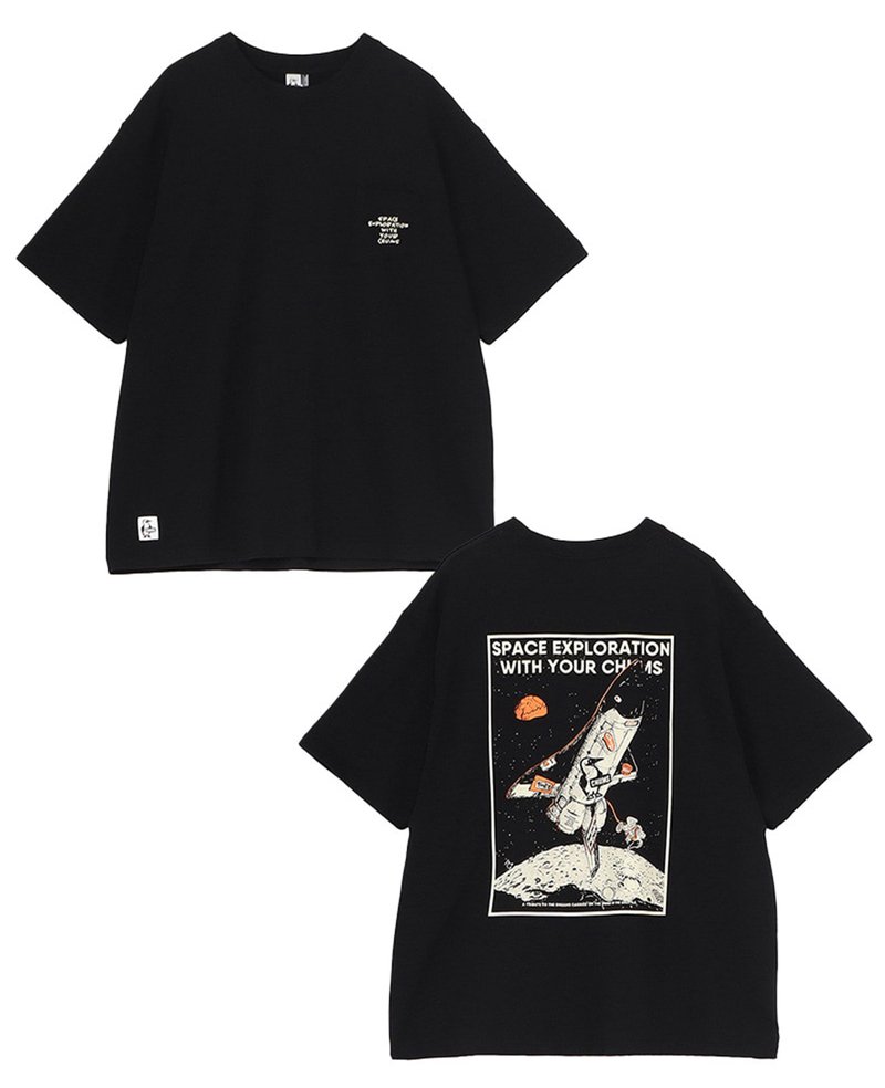 Chums Japan Space Booby Spaceship Pocket T-Shirt