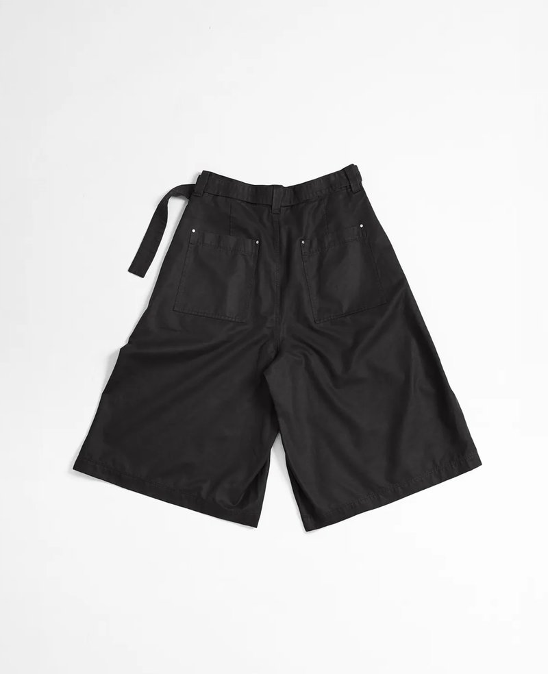 MELSIGN Cropped Drapey Baggy Pants