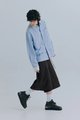 MELSIGN Cropped Drapey Baggy Pants
