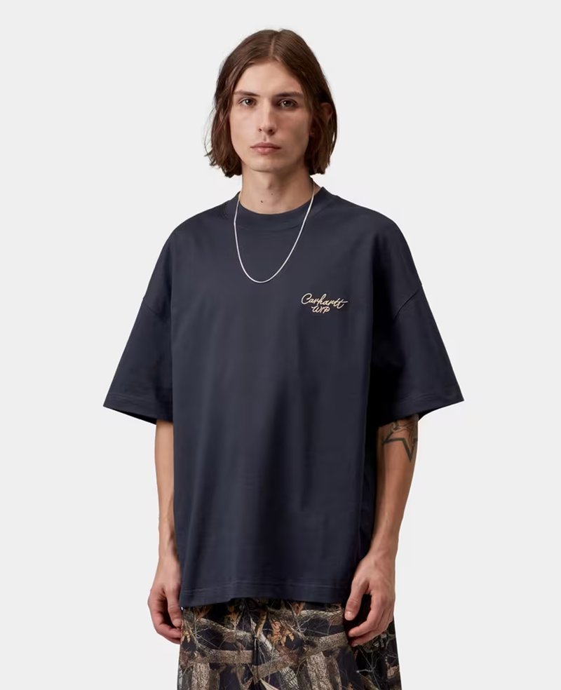 Carhartt WIP S/S Signature Script T-Shirt