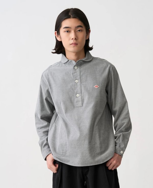 Danton Round Collar P.O Shirt L/S