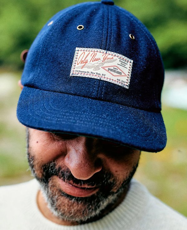 OnlyNY Bird Label Polo Wool Hat