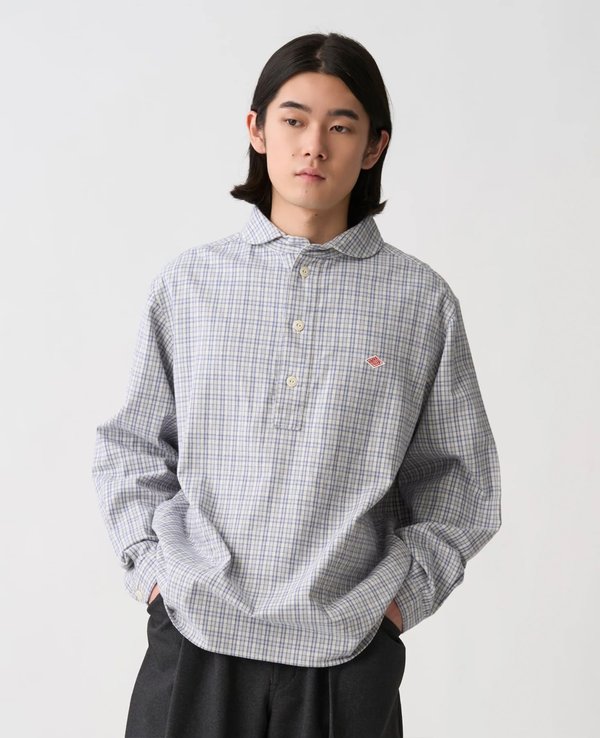 Danton Round Collar P.O Shirt L/S
