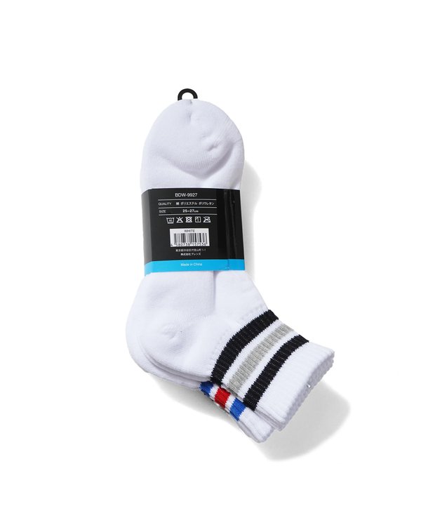 Ben Davis Japan 3P Line Socks Short
