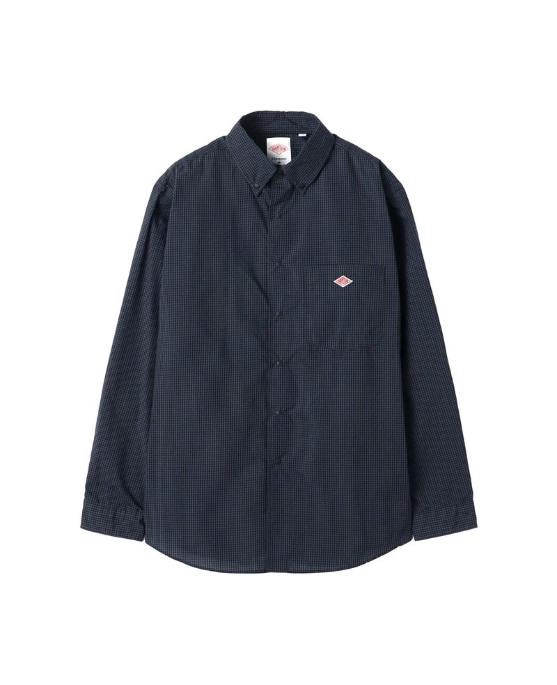 Danton Dot Button B.D Shirt L/S