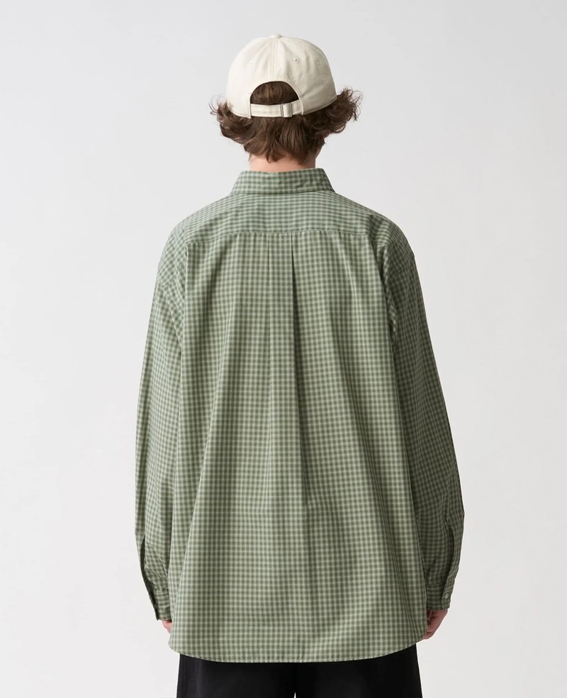 Danton Dot Button B.D Shirt L/S