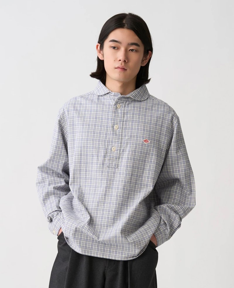 Danton Round Collar P.O Shirt L/S