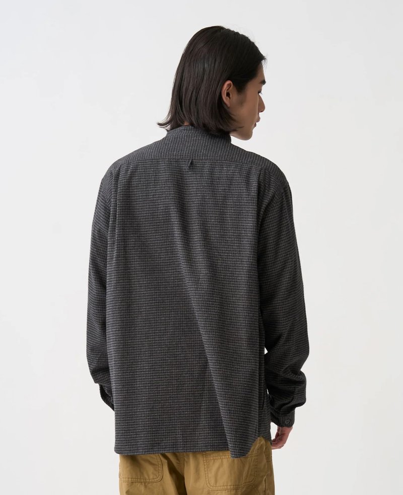 Danton Band Collar Shirt L/S