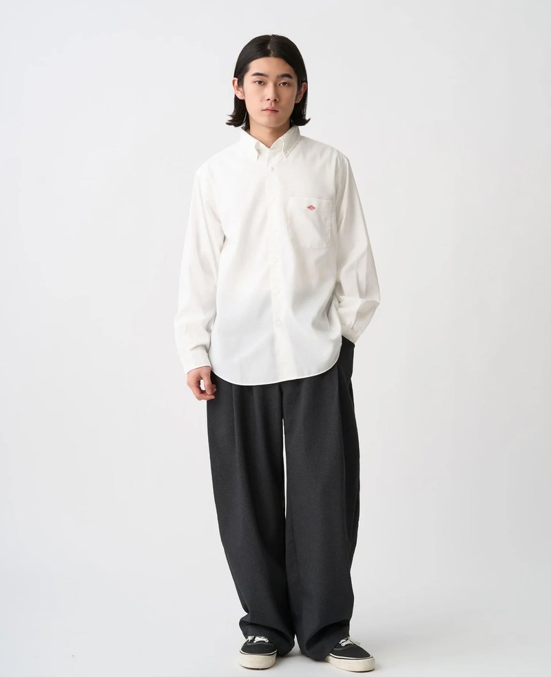 Danton Dot Button B.D. L/S Shirt