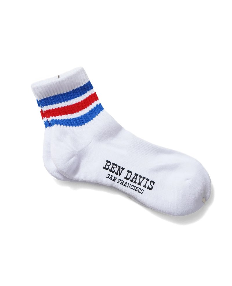 Ben Davis Japan 3P Line Socks Short