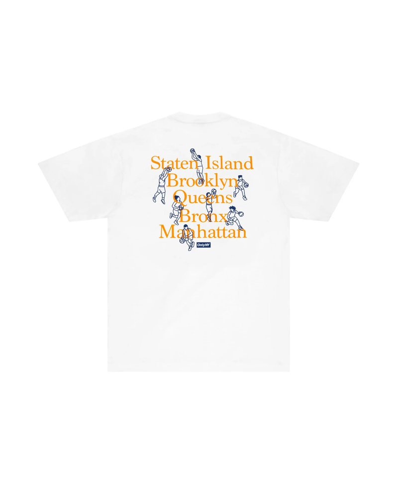 Only NY NY Speed Logo Basketball T-Shirt