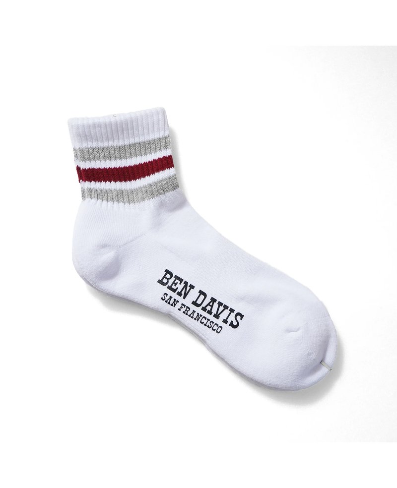 Ben Davis Japan 3P Line Socks Short