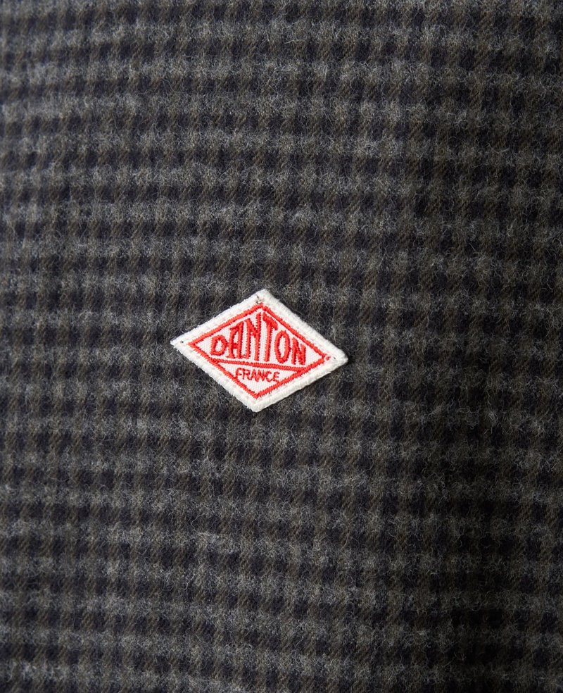 Danton Band Collar Shirt L/S