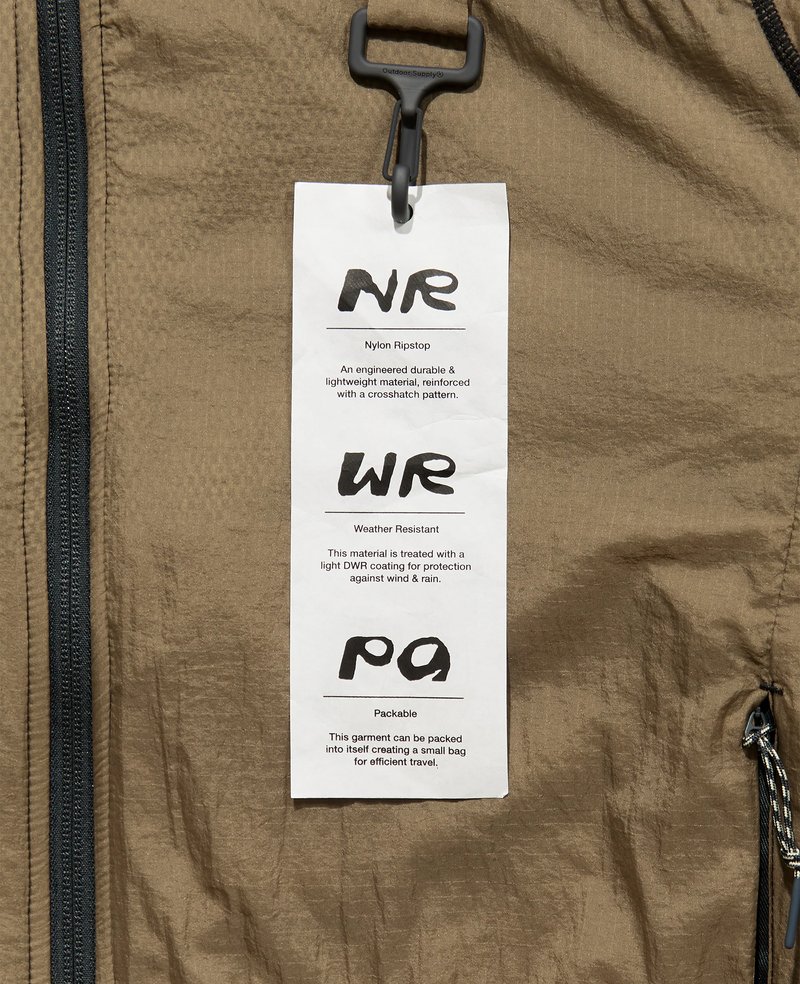 Reese Cooper Fleece Lined Griffith Running Jacket - NR.WR.PA