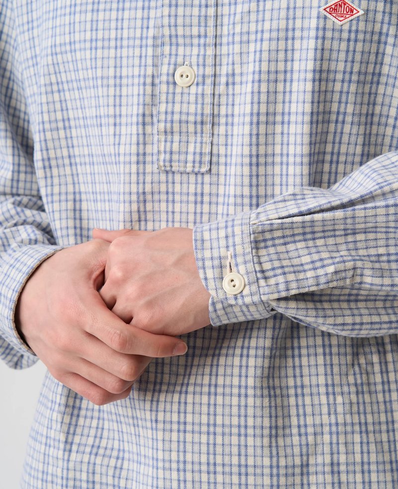 Danton Round Collar P.O Shirt L/S