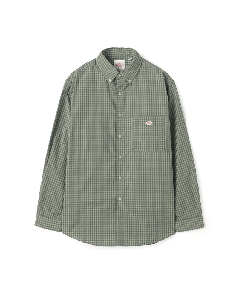 Danton Dot Button B.D Shirt L/S
