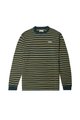 Only NY Elmhurst Stripe Waffle Long Sleeve T-Shirt