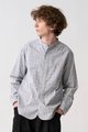 Danton Band Collar Shirt L/S