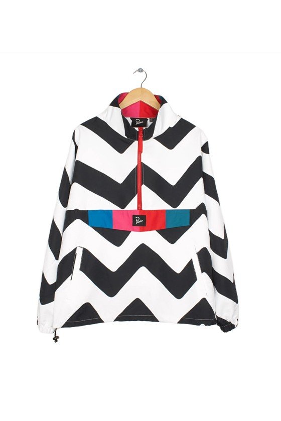 Parra Vases Mountain Stripes Windbreaker