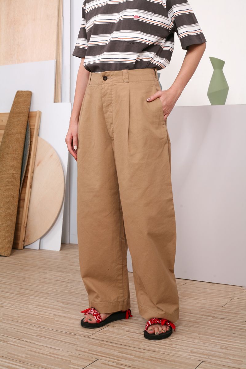 Danton Katsuragi Cinch Wide Pants