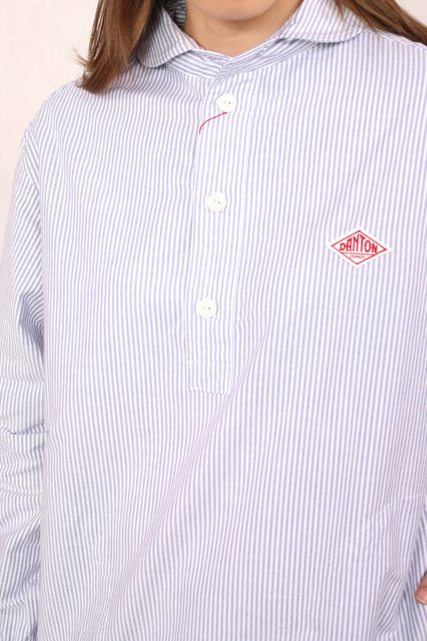 Danton Round Collar Pullover Shirt 