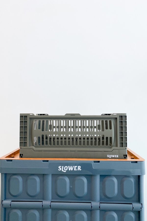 Slower Folding Container Bask (L) 