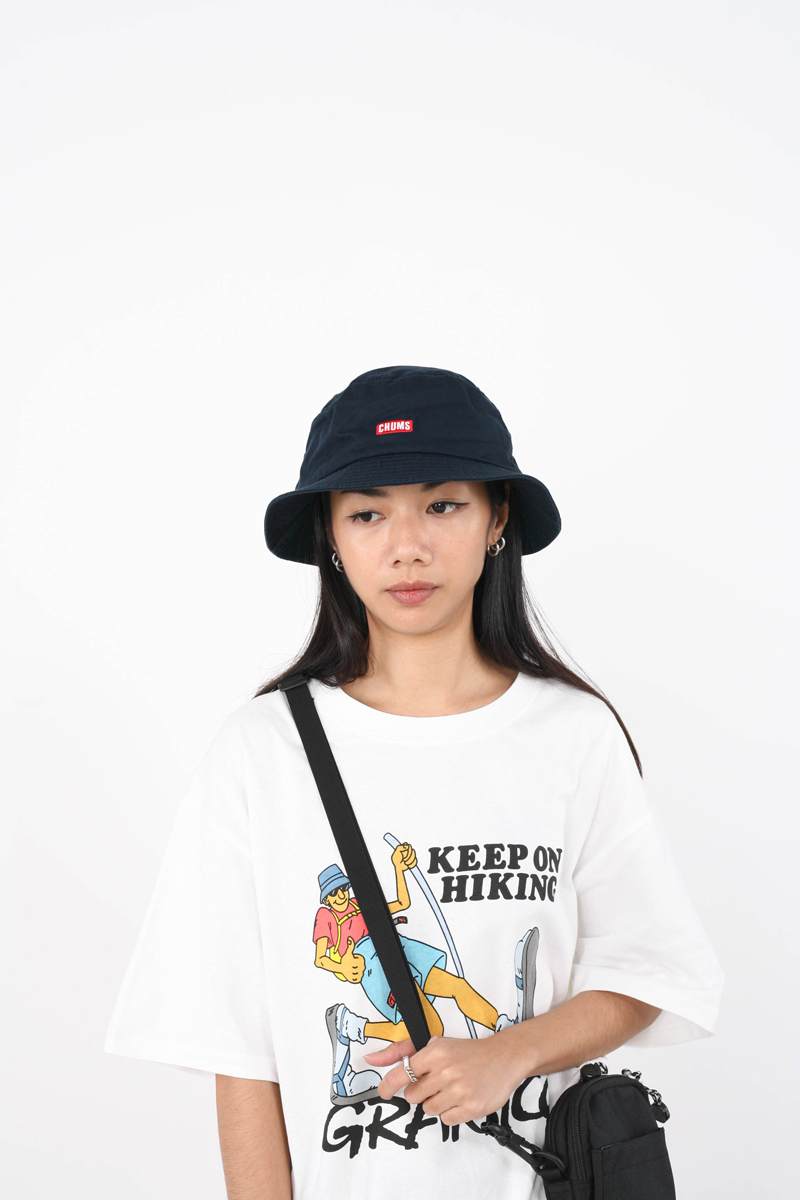 Japanese new letter embroidered fisherman hat for women in spring