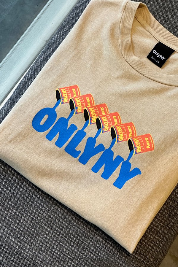 Only NY Paint Cans Tee 